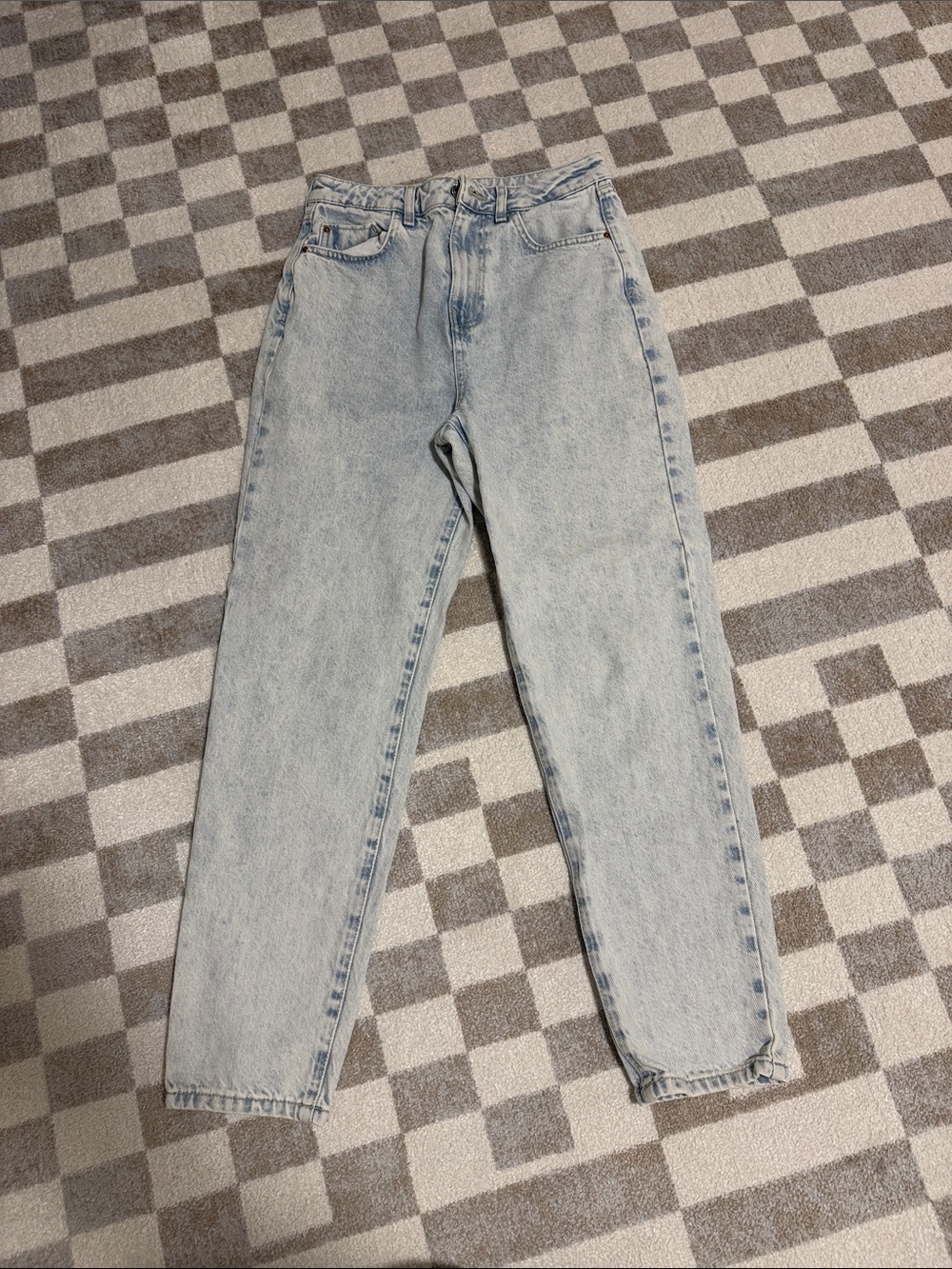 Zara Light Blue High-Rise Women's Jeans